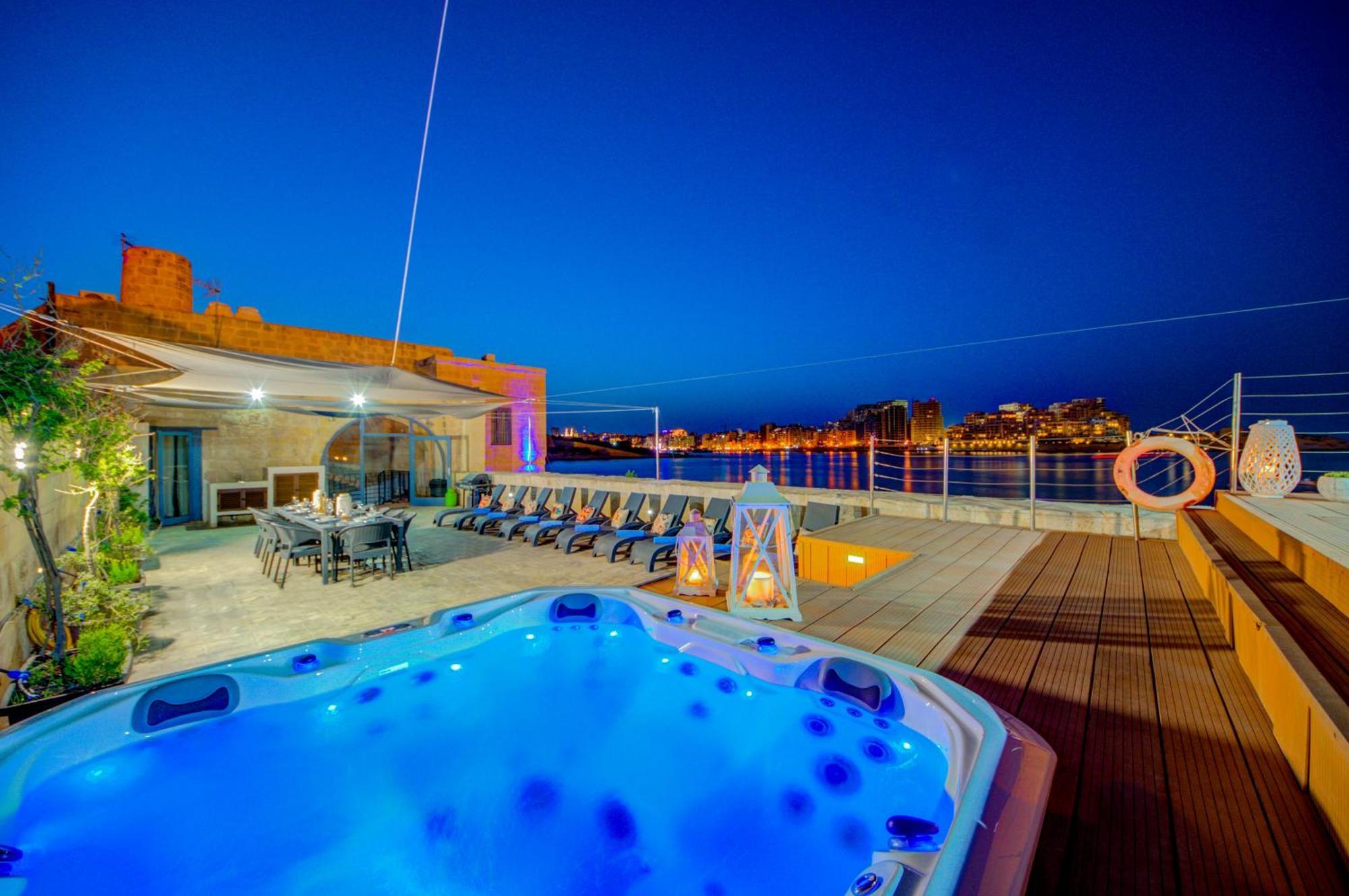 Valletta Waterfront Villa With Pool And Jacuzzi 외부 사진