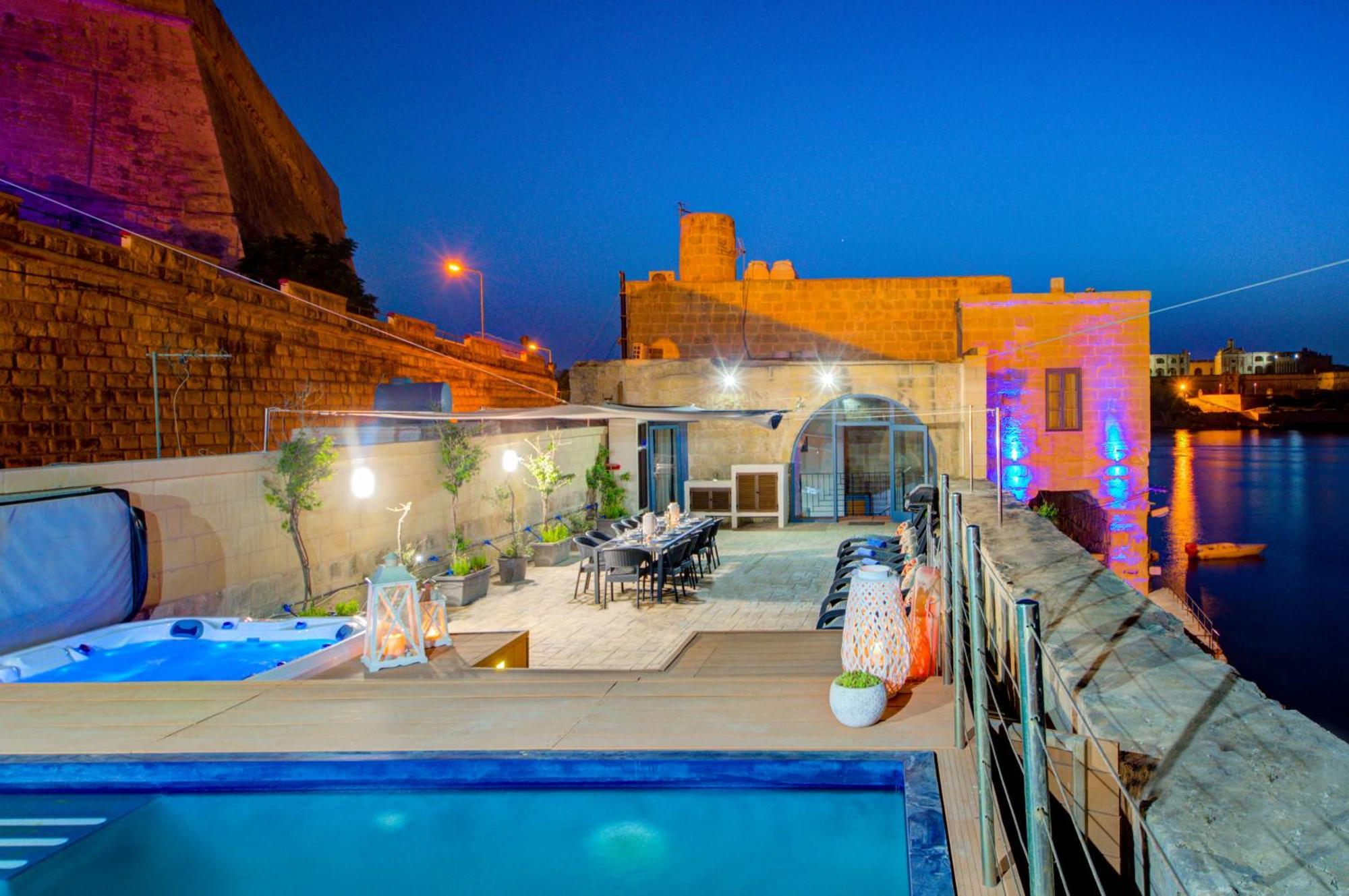 Valletta Waterfront Villa With Pool And Jacuzzi 외부 사진