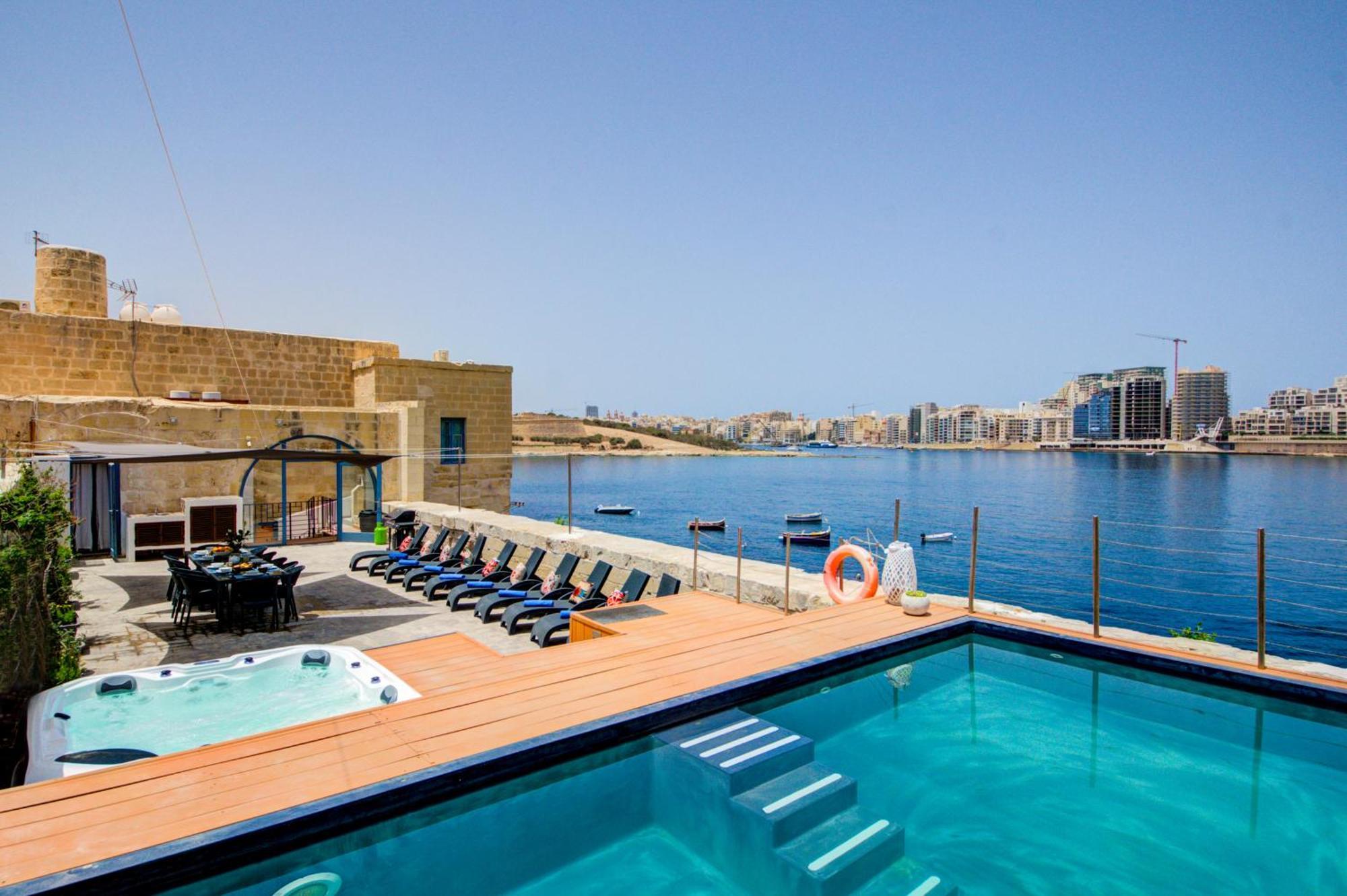 Valletta Waterfront Villa With Pool And Jacuzzi 외부 사진